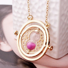 Load image into Gallery viewer, Rotating Time Turner Necklace