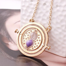 Load image into Gallery viewer, Rotating Time Turner Necklace